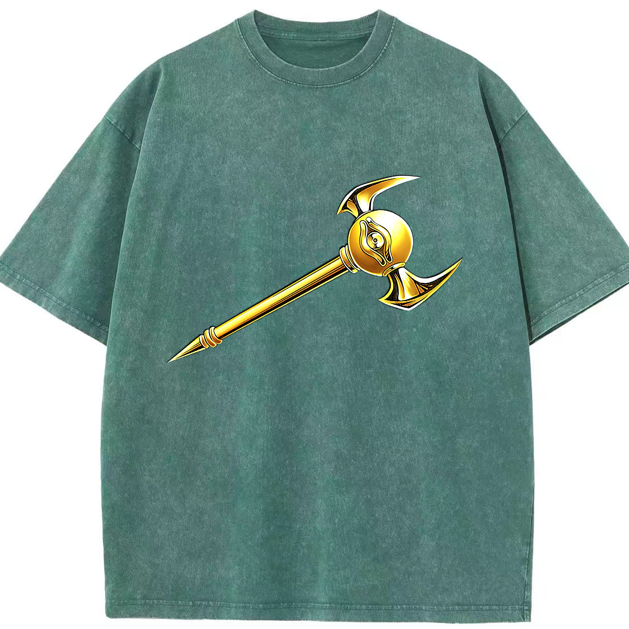 （画像用） 遊☆戯☆王 Yu-Gi-Oh! 綿100% ヴィンテージ風 半袖Tシャツ（フロントプリント）